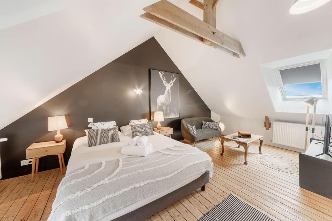 Le Rocher- Belle Maison De Charme -Jardin/Parking Cancale Eksteriør bilde